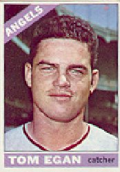 1966 Topps Baseball Cards      263     Tom Egan